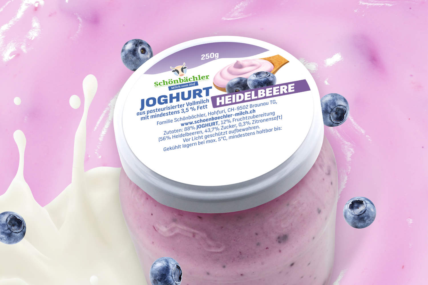 Schönbächler Heidelbeer-Joghurt